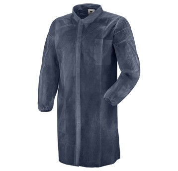 FARTUCH JEDNORAZOWY PP-U-02 LAB COAT - GRANATOWY - 50SZT