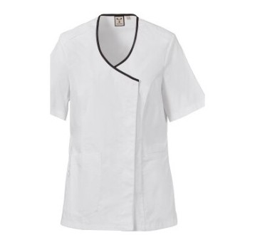 FARTUCH KOSMETYCZNY AGATE LADY - BIAŁY-CZARNY