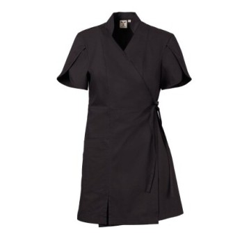 FARTUCH KOSMETYCZNY AMETHYST LADY - CZARNY