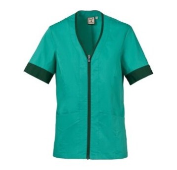 FARTUCH KOSMETYCZNY GIADA LADY - SZMARAGDOWY ZIELONY-ZIELONY