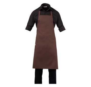 FARTUCH KUCHARSKI HORECA FOODSERVICE BOUTIQUE - BRĄZOWY