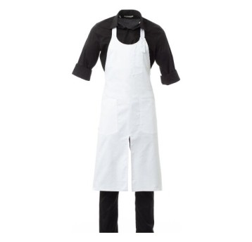 FARTUCH KUCHARSKI HORECA FOODSERVICE GOURMET - BIAŁY