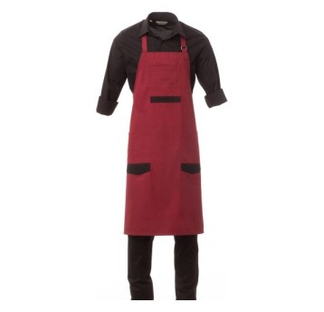 FARTUCH KUCHARSKI HORECA FOODSERVICE STORE - BORDOWY-CZARNY