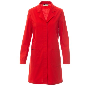 FARTUCH ROBOCZY LAB LADY - CZERWONY