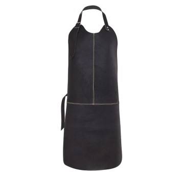 FARTUCH SKÓRZANY PRZEDNI PRZESZYWANY