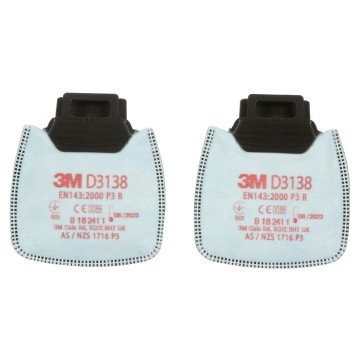 FILTR PRZECIWPYŁOWY 3M D3138 SECURE CLICK P3