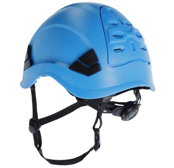 HEŁM OCHRONNY DO PRACY NA WYSOKOŚCI SALLET NIEBIESKI