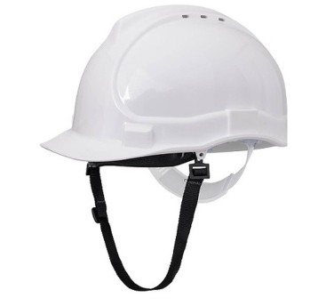 HEŁM PRZEMYSŁOWY BRATEK-3 Z PASKIEM BIAŁY