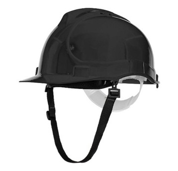 HEŁM PRZEMYSŁOWY BRATEK-3 Z PASKIEM CZARNY