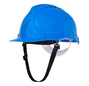 HEŁM PRZEMYSŁOWY BRATEK-3 Z PASKIEM NIEBIESKI