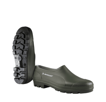 KALOSZE DUNLOP BICOLOUR WELLIE SHOE - ZIELONY-CZARNY