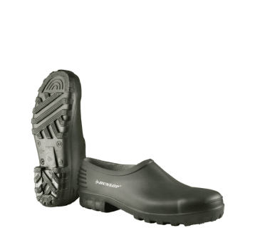 KALOSZE DUNLOP MONOCOLOUR WELLIE SHOE - ZIELONY
