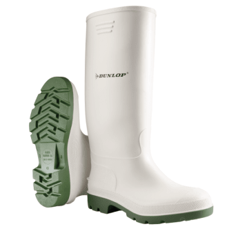 KALOSZE DUNLOP PRICEMASTOR - BIAŁY