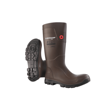 KALOSZE DUNLOP PUROFORT FIELDPRO FULL SAFETY S5 CI CR SRC - BRĄZOWY