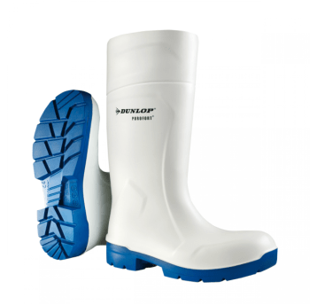 KALOSZE DUNLOP PUROFORT FOODPRO MULTIGRIP - BIAŁY-NIEBIESKI