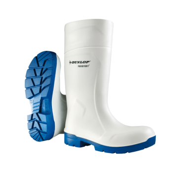 KALOSZE DUNLOP PUROFORT FOODPRO MULTIGRIP SAFETY S4 CI SRC - BIAŁO-NIEBIESKI
