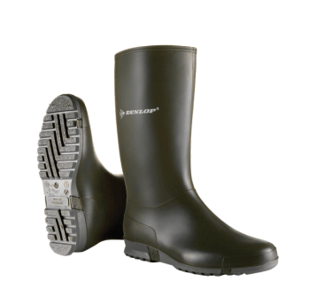 KALOSZE DUNLOP SPORT RETAIL - ZIELONY-SZARY