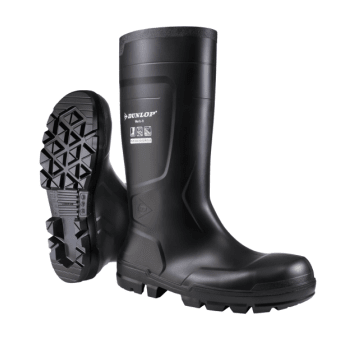 KALOSZE DUNLOP WORK-IT FULL SAFETY S5 - CZARNY