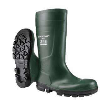 KALOSZE DUNLOP WORK-IT FULL SAFETY S5 SR FO LG - ZIELONY