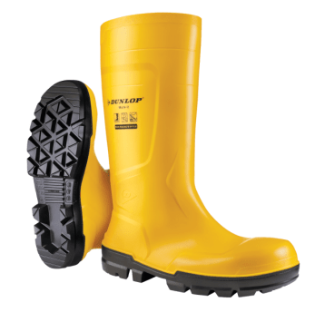 KALOSZE DUNLOP WORK-IT FULL SAFETY S5 - ŻÓŁTY