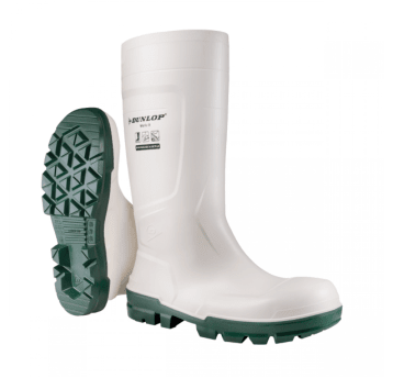 KALOSZE DUNLOP WORK-IT SAFETY S4 SR FO LG - BIAŁY