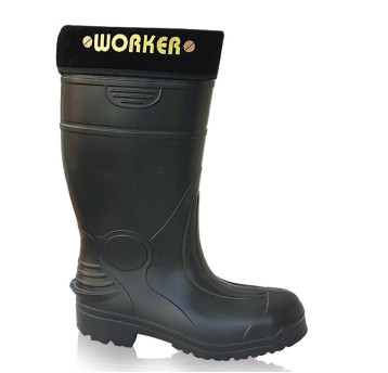 KALOSZE M.WORKER 899 Z/OCP/PODN/WKŁ - CZARNY