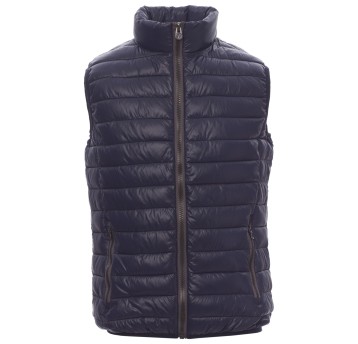 KAMIZELKA CASUALOWA CASUAL - NIEBIESKI MUNDUROWY-SZARY