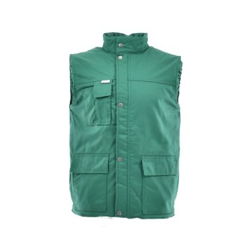 KAMIZELKA OCIEPLANA BASIC WINTER NORMAN ZIELONY