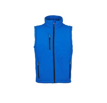 KAMIZELKA OCIEPLANA SOFTSHELL MĘSKA CREEK PAD VEST - KRÓLEWSKI NIEBIESKI/GRANATOWY