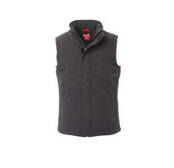 KAMIZELKA OCIEPLANA SOFTSHELL MĘSKA NORDET VEST - ANTRACYTOWY