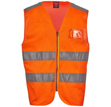 KAMIZELKA ROBOCZA ACE - POMARAŃCZOWY FLUO
