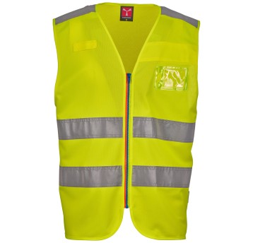 KAMIZELKA ROBOCZA ACE - ŻÓŁTY FLUO