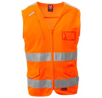 KAMIZELKA ROBOCZA EXPERT - POMARAŃCZOWY FLUO