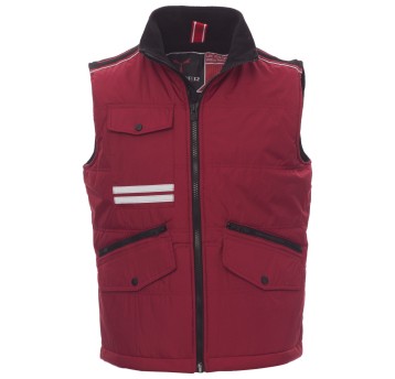 KAMIZELKA ROBOCZA MIG 2.0 - BORDOWY-CZARNY