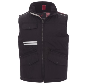 KAMIZELKA ROBOCZA MIG 2.0 - CZARNY-SZARY STALOWY