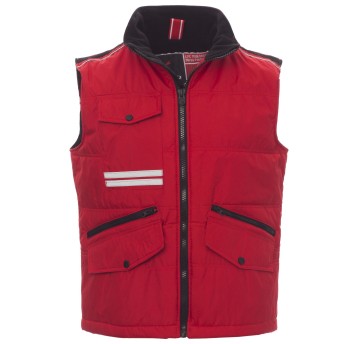 KAMIZELKA ROBOCZA MIG 2.0 - CZERWONY-CZARNY