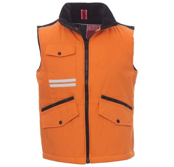 KAMIZELKA ROBOCZA MIG 2.0 - POMARAŃCZOWY-CZARNY