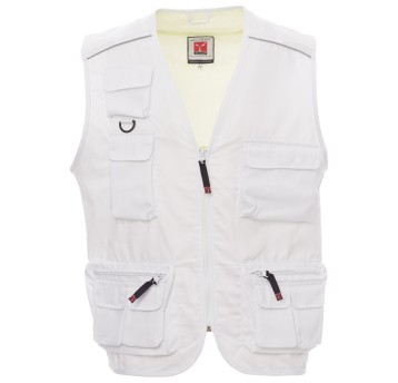 KAMIZELKA ROBOCZA POCKET - BIAŁY
