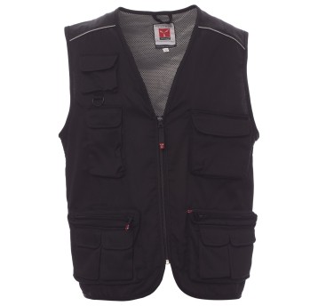 KAMIZELKA ROBOCZA POCKET - CZARNY