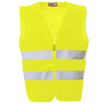 KAMIZELKA ROBOCZA REFLEX+ - ŻÓŁTY FLUO