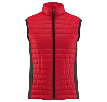 KAMIZELKA ROBOCZA SUBWAY - CZERWONY-CZARNY