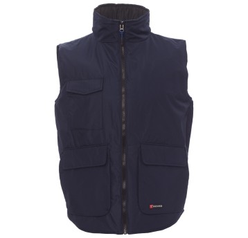 KAMIZELKA ROBOCZA WANTED - GRANATOWY MUNDUROWY-KRÓLEWSKI NIEBIESKI