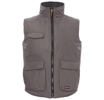 KAMIZELKA ROBOCZA WANTED - ZADYMIONY-CZARNY