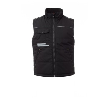 KAMIZELKA ROZPINANA UNISEX AZUA 2.0 - CZARNY