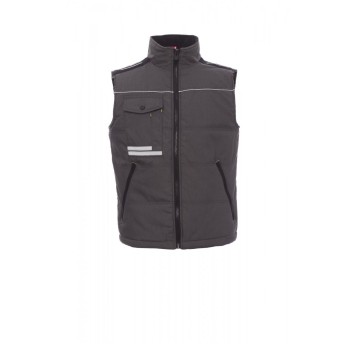 KAMIZELKA ROZPINANA UNISEX AZUA 2.0 - ZADYMIONY
