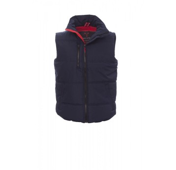 KAMIZELKA ROZPINANA UNISEX DAYTONA - GRANATOWY MUNDUROWY/CZERWONY