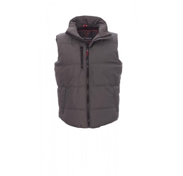 KAMIZELKA ROZPINANA UNISEX DAYTONA - ZADYMIONY/CZARNY