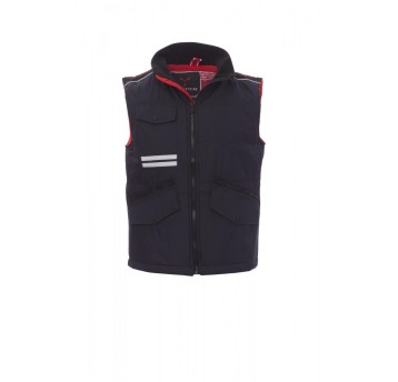 KAMIZELKA ROZPINANA UNISEX MIG 2.0 - GRANATOWY/CZERWONY