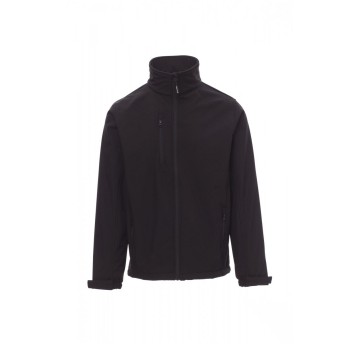 KAMIZELKA SOFTSHELL MĘSKA DUBLIN - CZARNY
