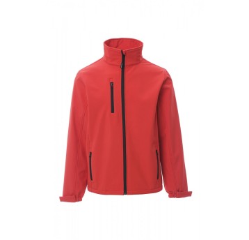 KAMIZELKA SOFTSHELL MĘSKA DUBLIN - CZERWONY